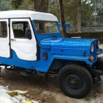 Old Mahindra jeep - Madgaon
